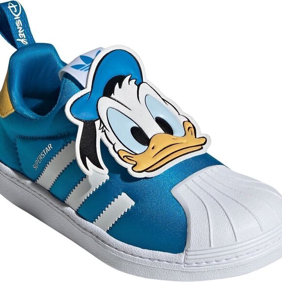 ADIDAS Disney Superstar Original Preschool Slip On Sneakers - Picture 5 of 12